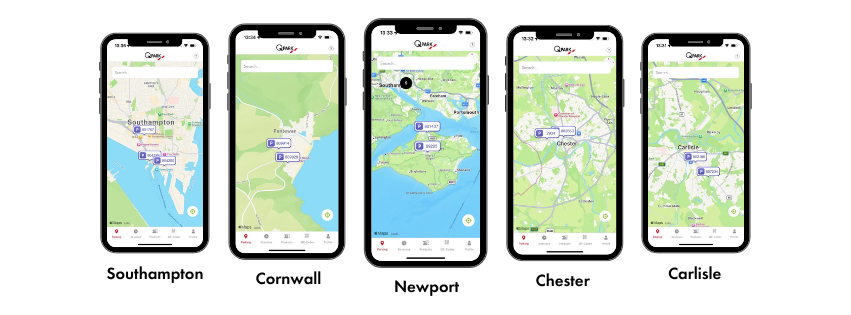 Mobile App Location Examples