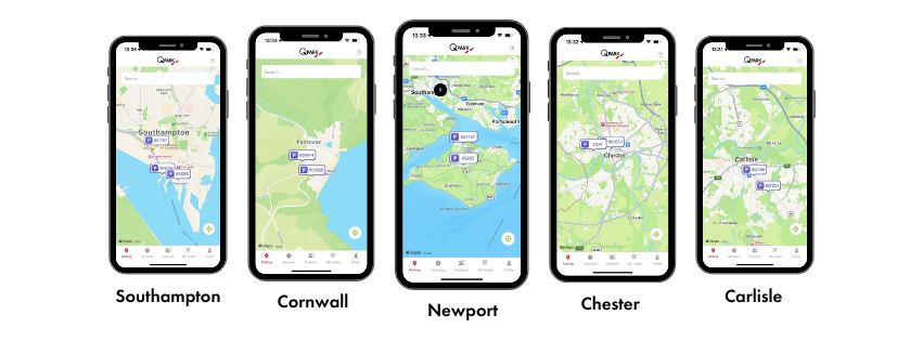 Mobile App Location Examples