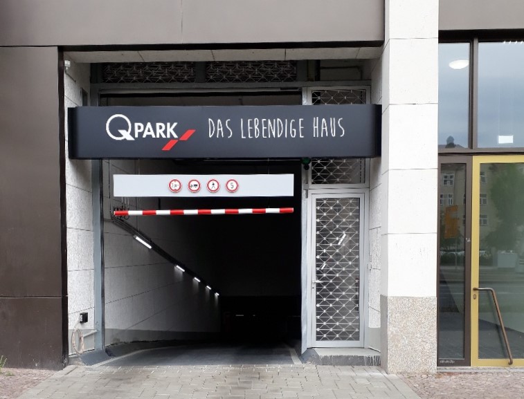Das lebendige Haus Parkhaus Leipzig QPark