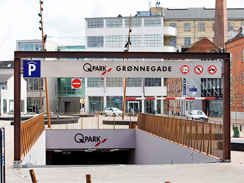 Q-Park Grønnegade entry