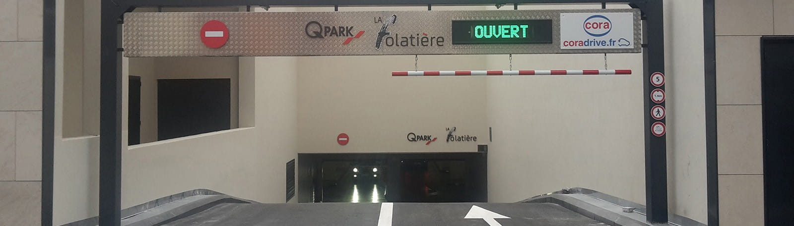Parking Q-Park La Folatière