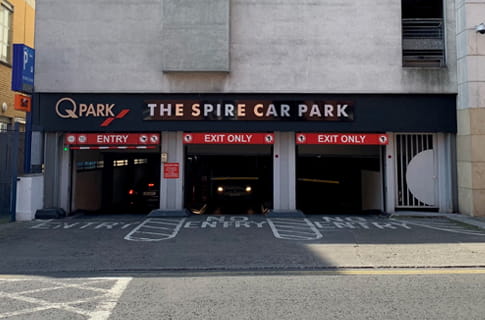 The Spire Parking Facility Dublin