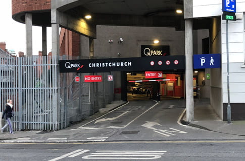 Christchurch Car Park Entrance