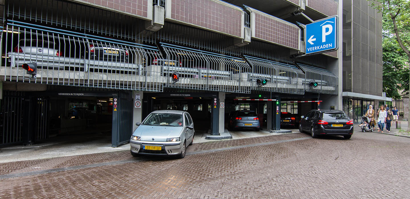 Parkeren Bij Parkeergarage Q-Park Veerkaden | Den Haag