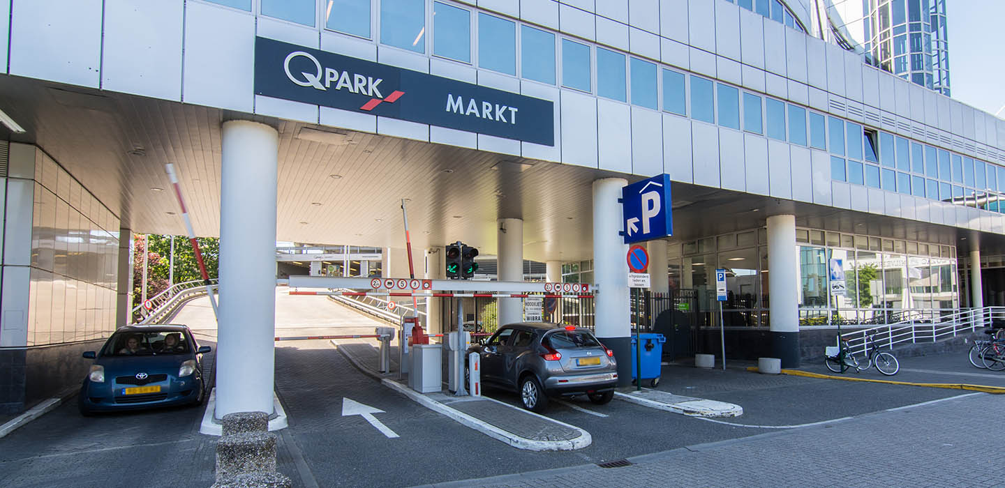 Parkeren Q-Park Markt