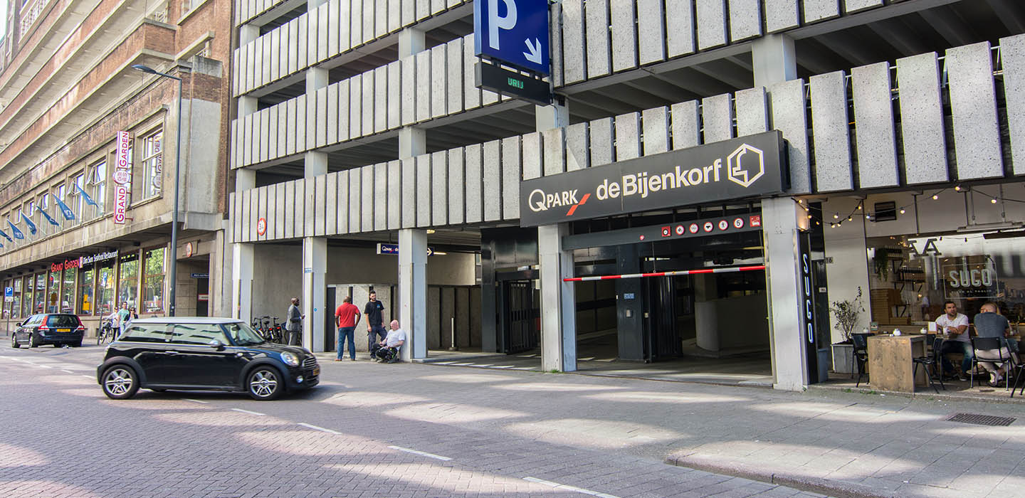 Parkeren Bij Parkeergarage Q Park De Bijenkorf Rotterdam