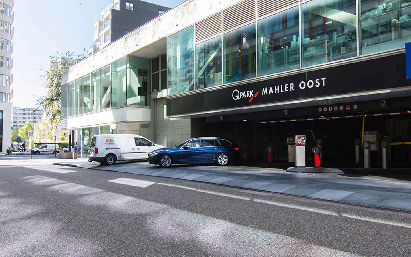 Parkeren Q-Park Mahler