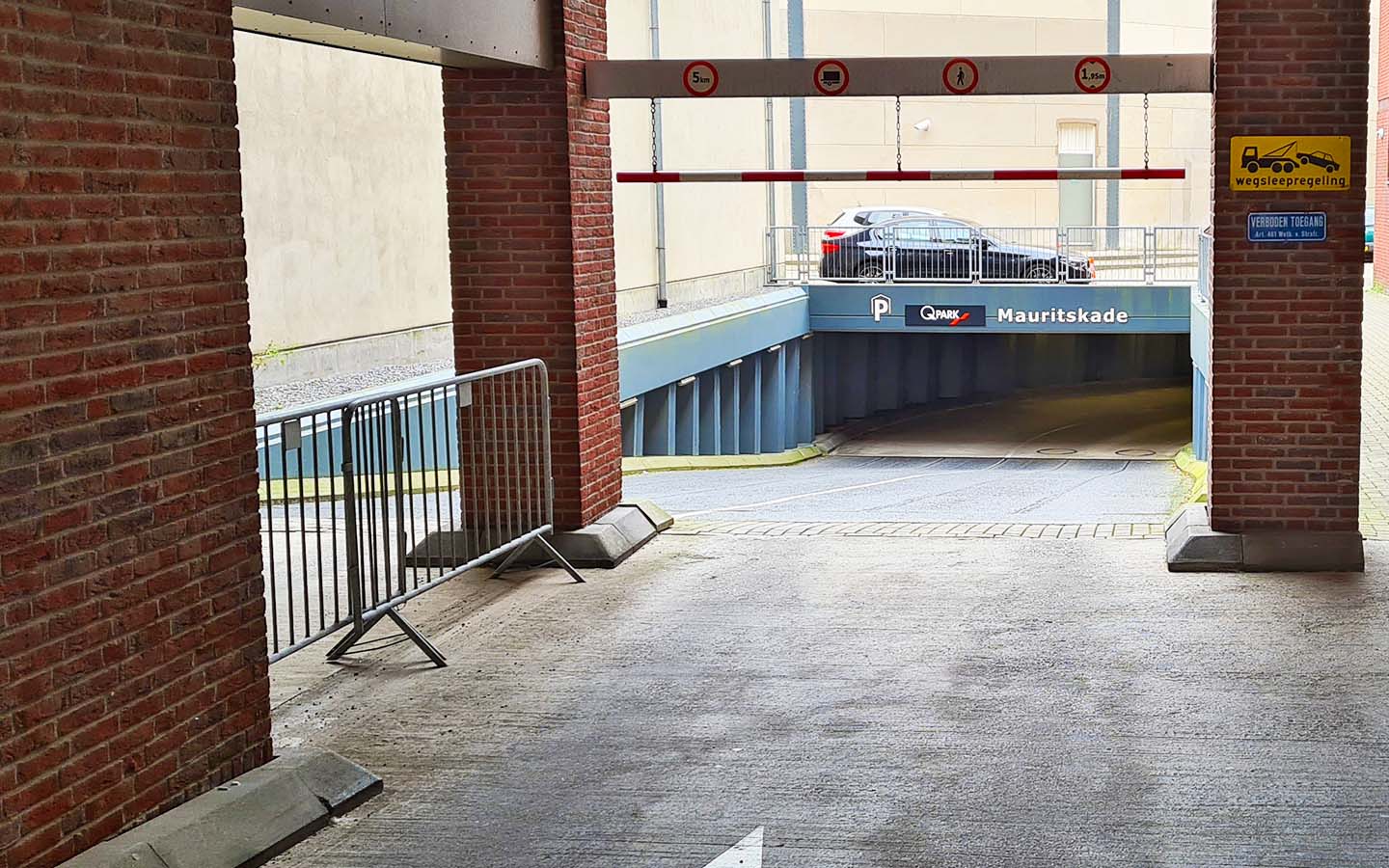 Parkeren Q-Park Mauritskade