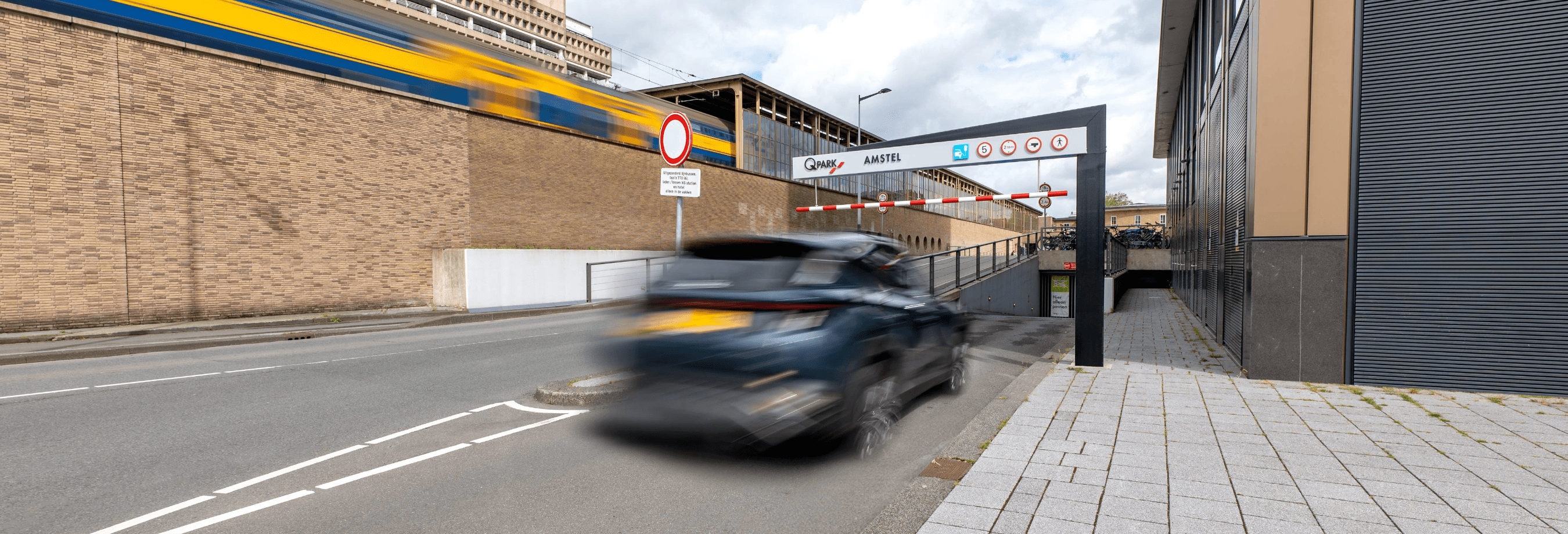 Parkeren Q-Park Amstel