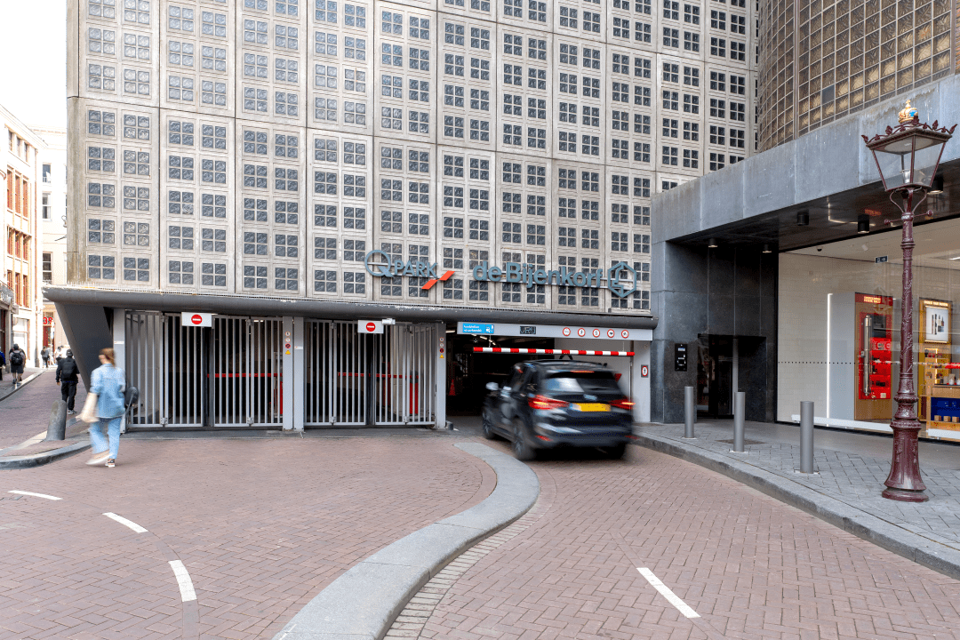 Parkeren Q-Park de Bijenkorf Amsterdam 
