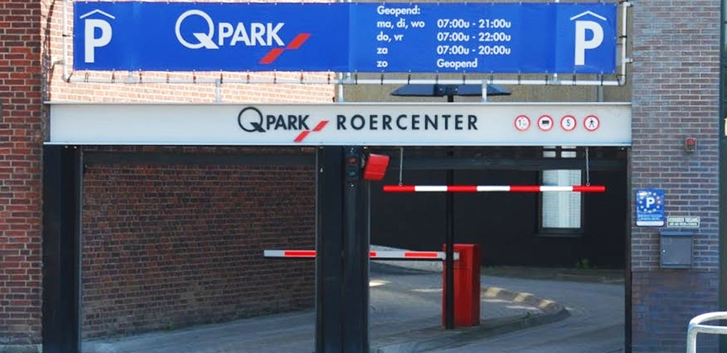 Parkeren bij Parkeergarage QPark Roercenter Roermond
