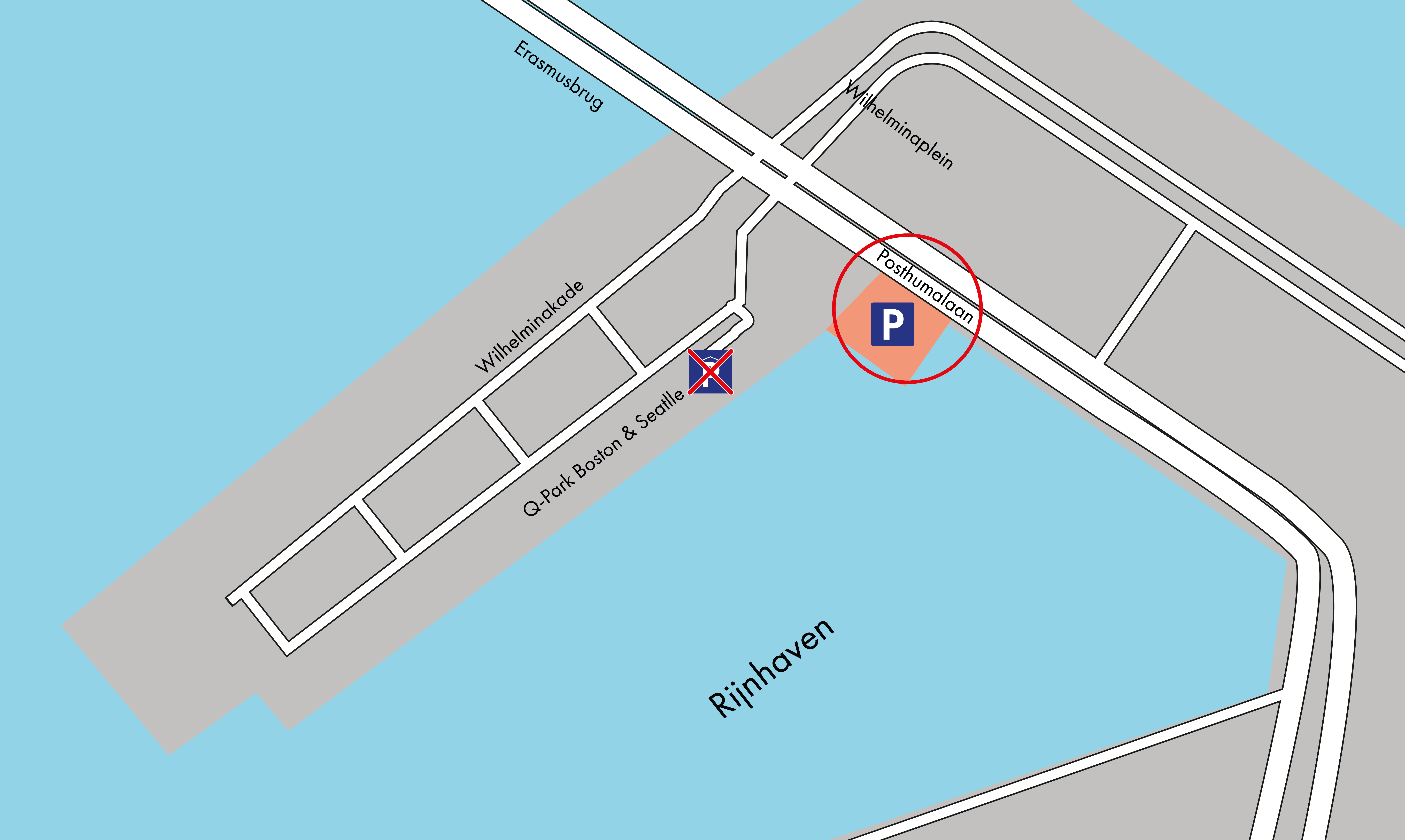 Q-Park Boston & Seattle terrein 