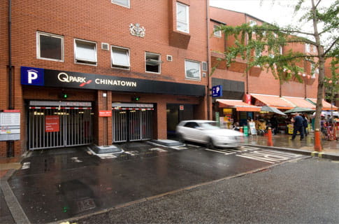 Parking Car Park London Chinatown