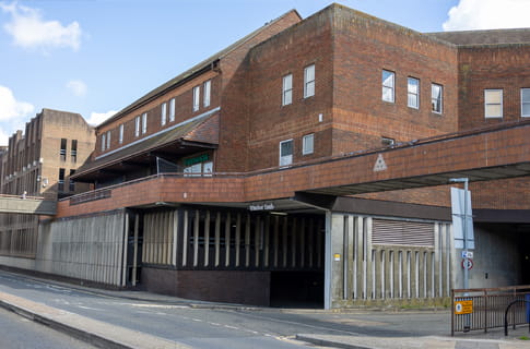 Windsor Royal Car Park Entrance