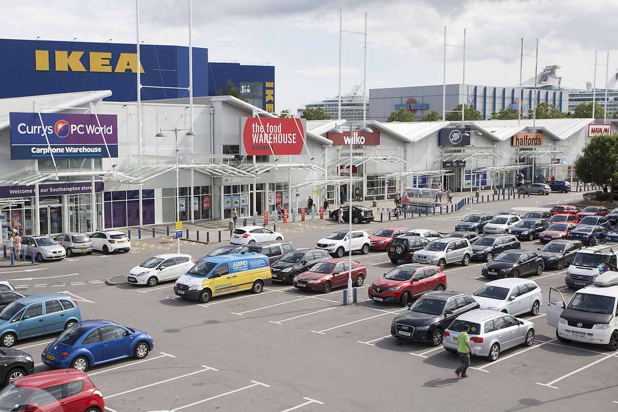 ANPR camera system for car park
