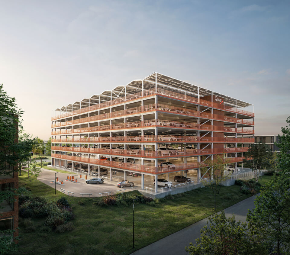Visualisatie parkeergebouw 2