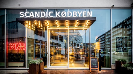 Book parkering centralt i København i Q-Park Scandic Kødbyen