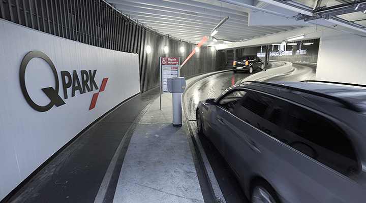Q-Park Magasin du Nord Indkørsel efter