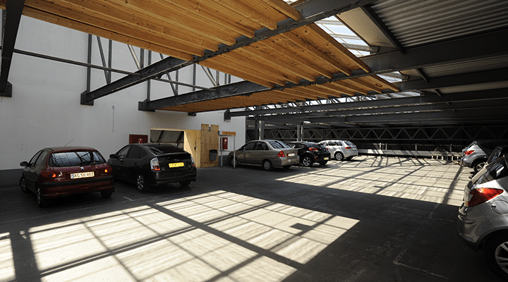 Q-Park Magasin du Nord before renovation