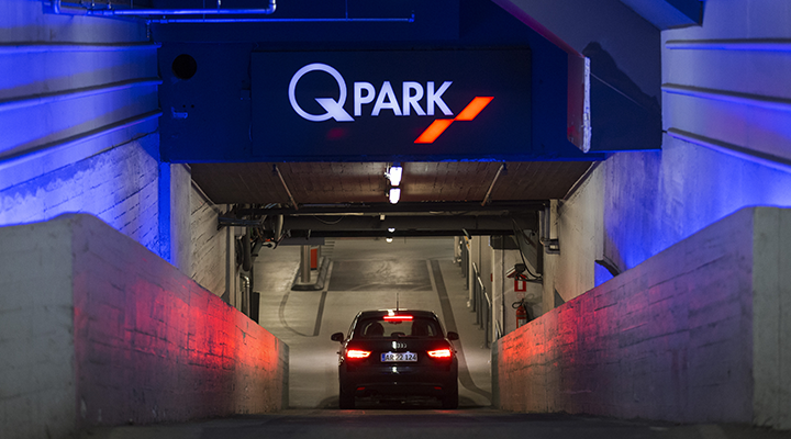 Q-Park parkering Illum 
