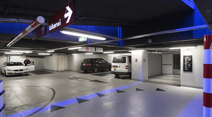 Q-Park parkering Illum