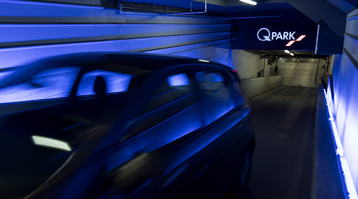 Q-Park parkering Illum