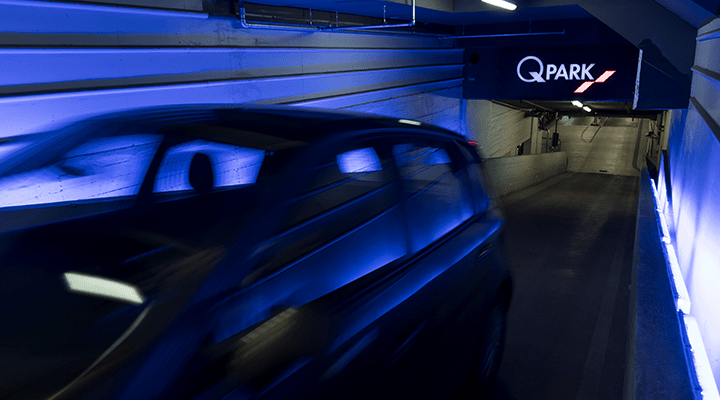 Q-Park parkering Illum