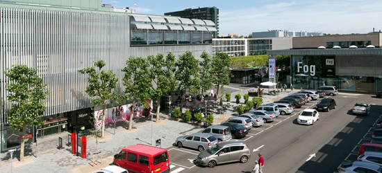 Q-Park parking space by Magasin Lyngby
