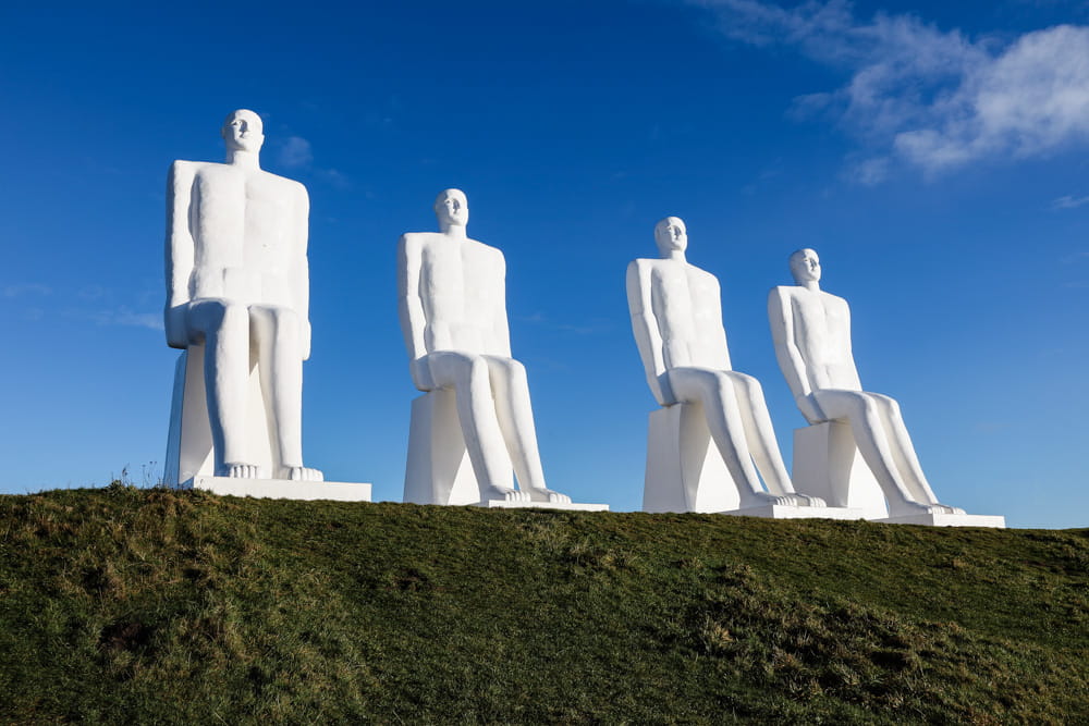 De fire hvide mænd i Esbjerg