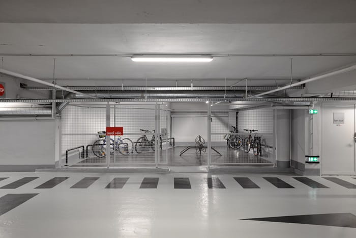 Cykelparkering i Q-Park