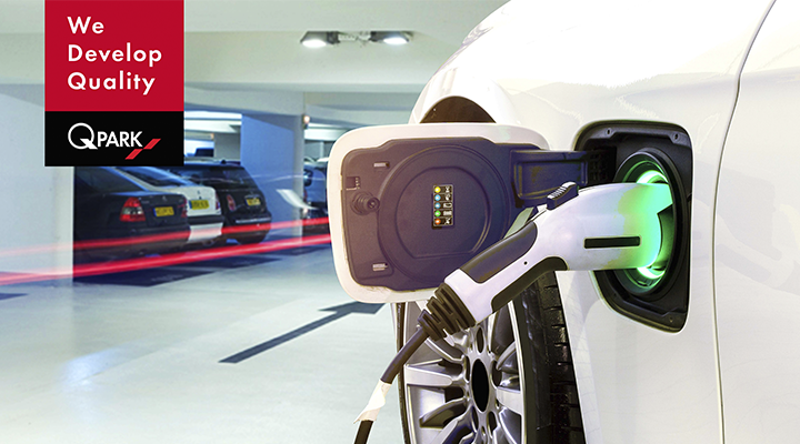 Q-Park reserverer pladser til elbiler