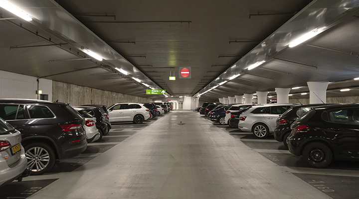 Q-Park LED lys