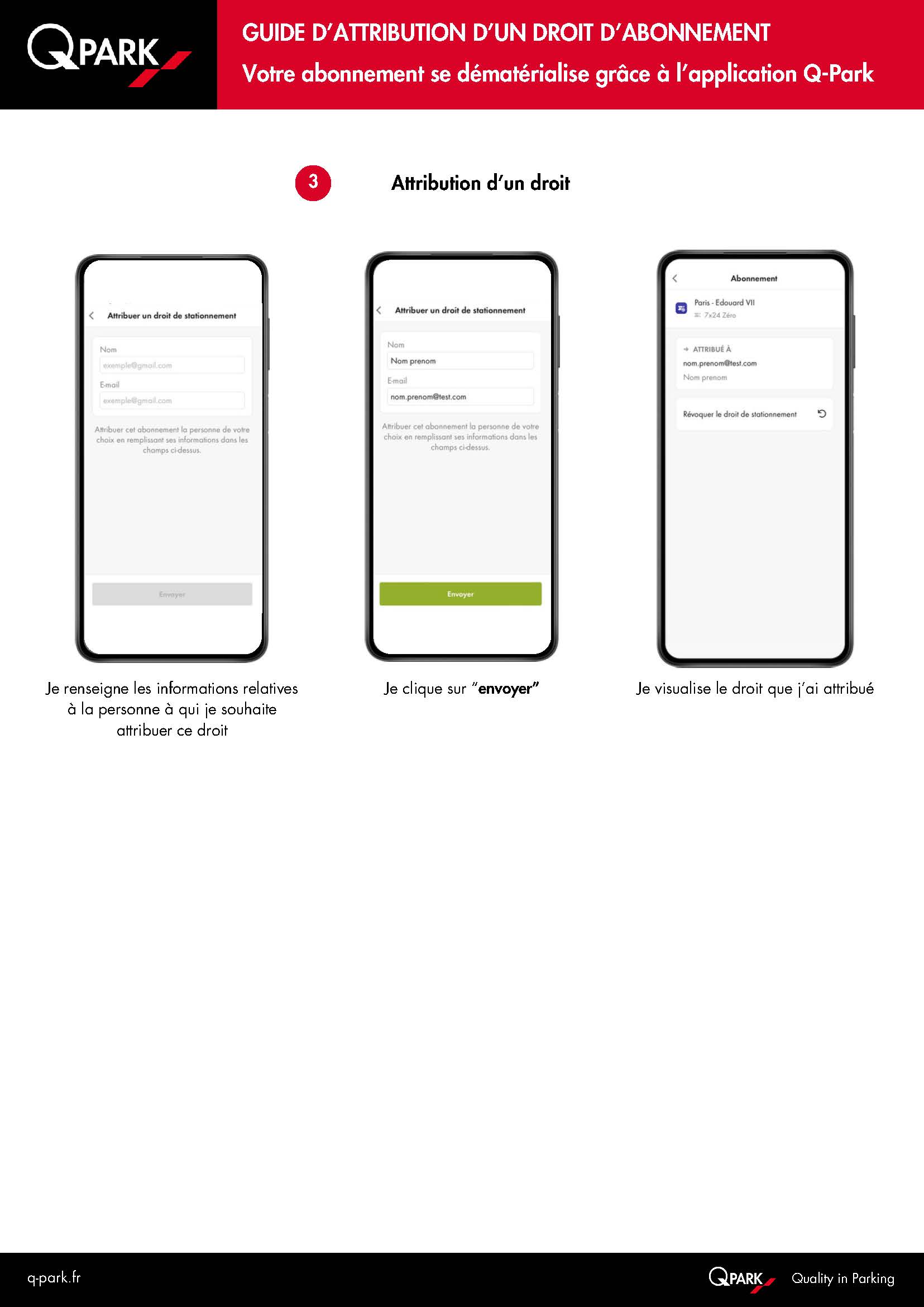 attribution d'un droit 2