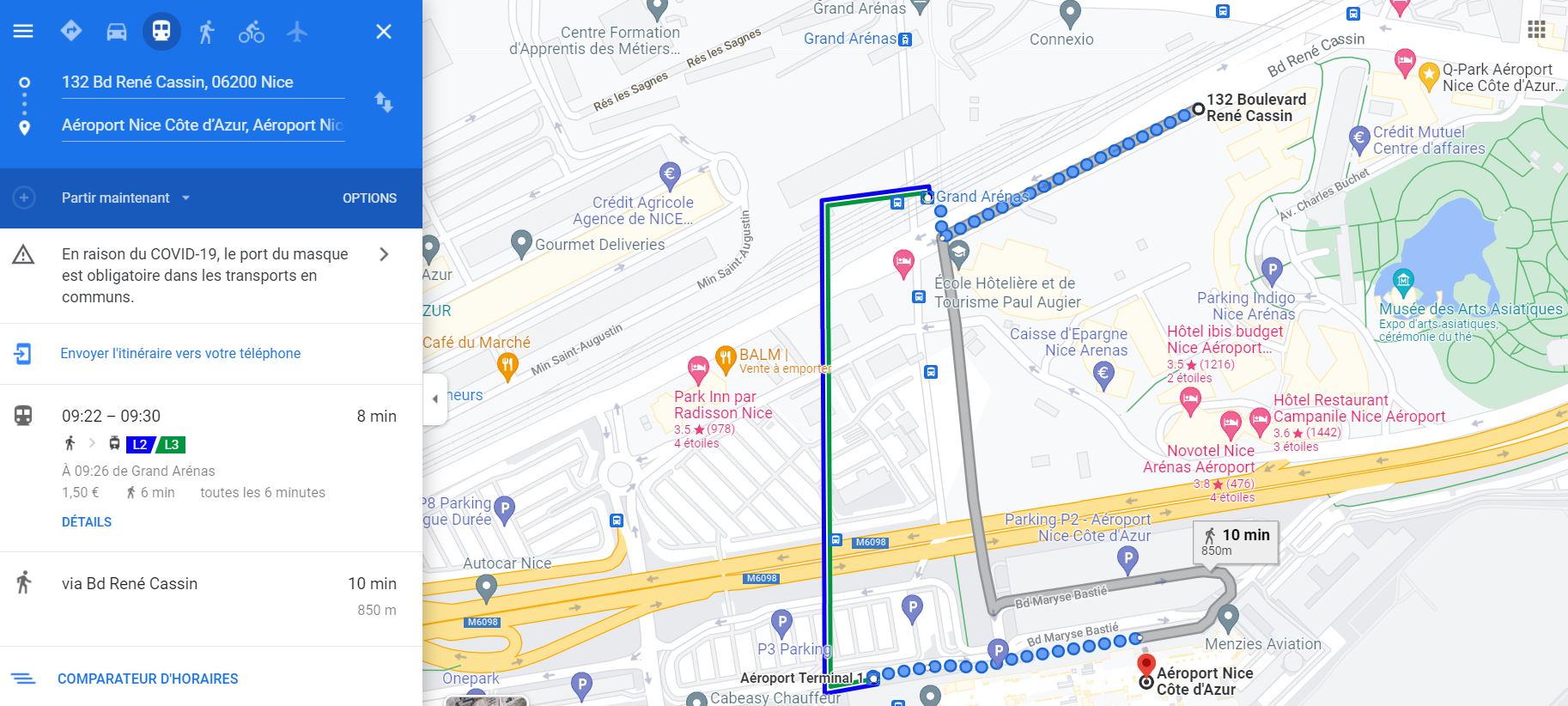 nice aeroport terminal 1