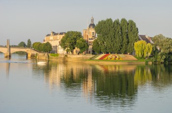 La campagne à Chalon sur Soane La campagne à Chalon sur Soane