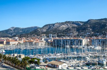 Au bord de la mer à toulon