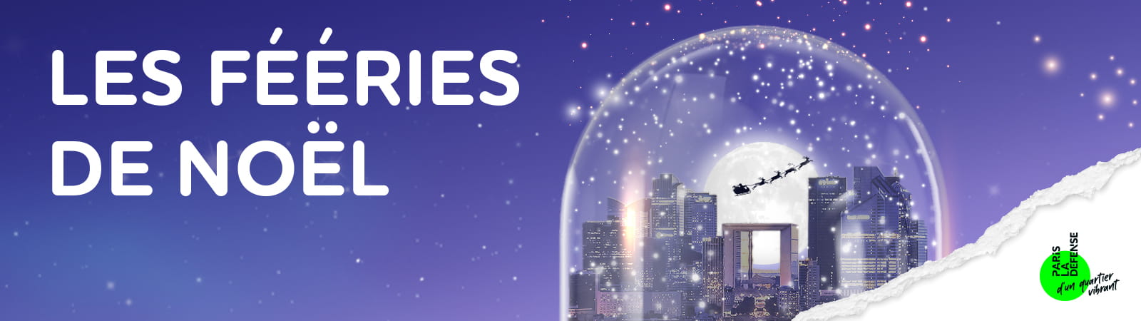 Les fééries de Noël à la défense