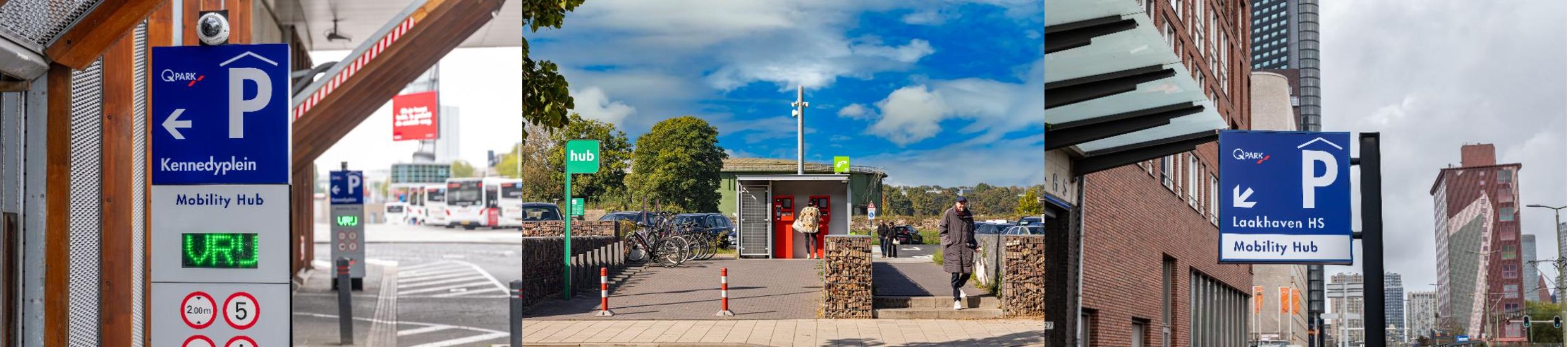 Mobiliteitshubs in Nederland Q-Park