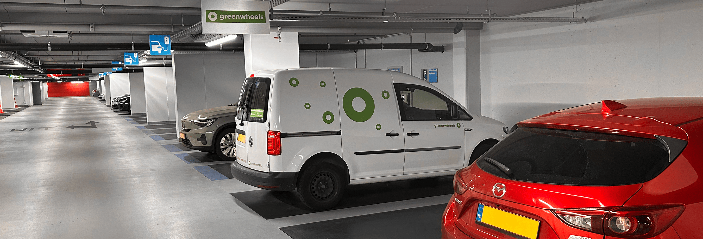 Greenwheels in Q-Park Rotterdam