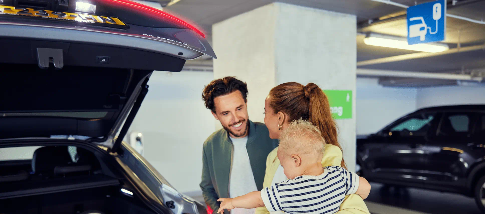 Elektrisch laden bij Q-Park