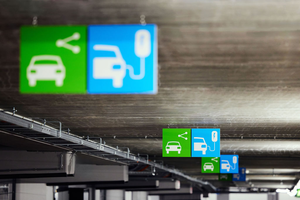 Elektrisch laden en delen bij Q-Park
