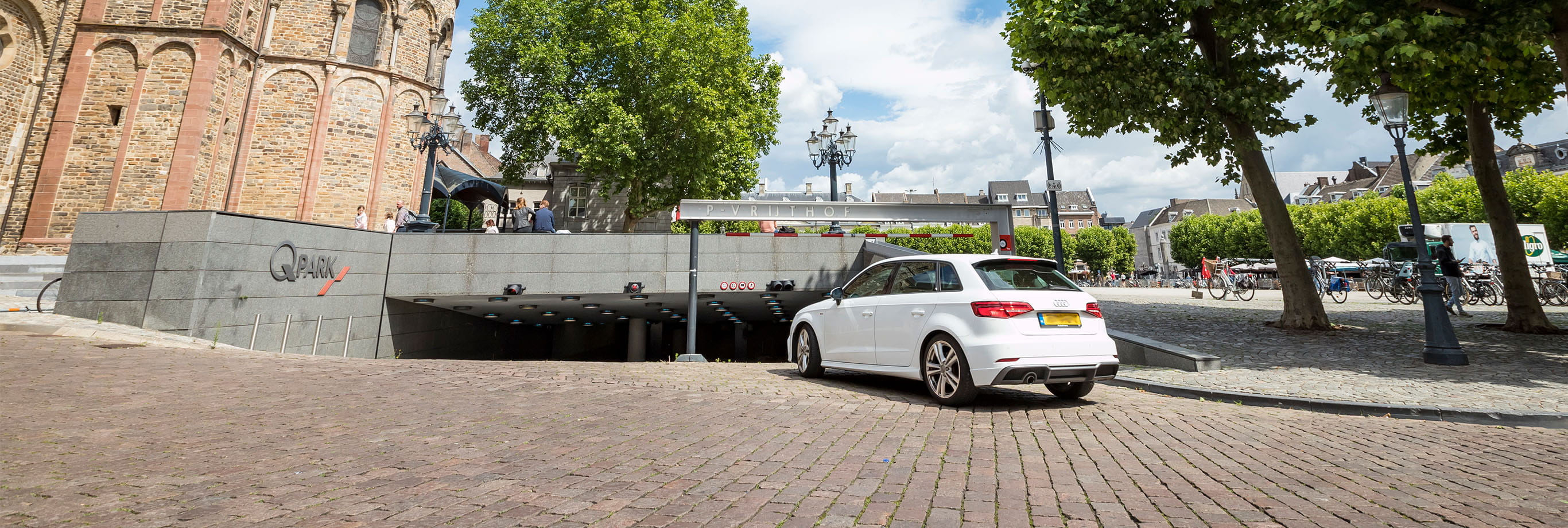 Park Q Examples Always assured of a parking space with a Q-Park