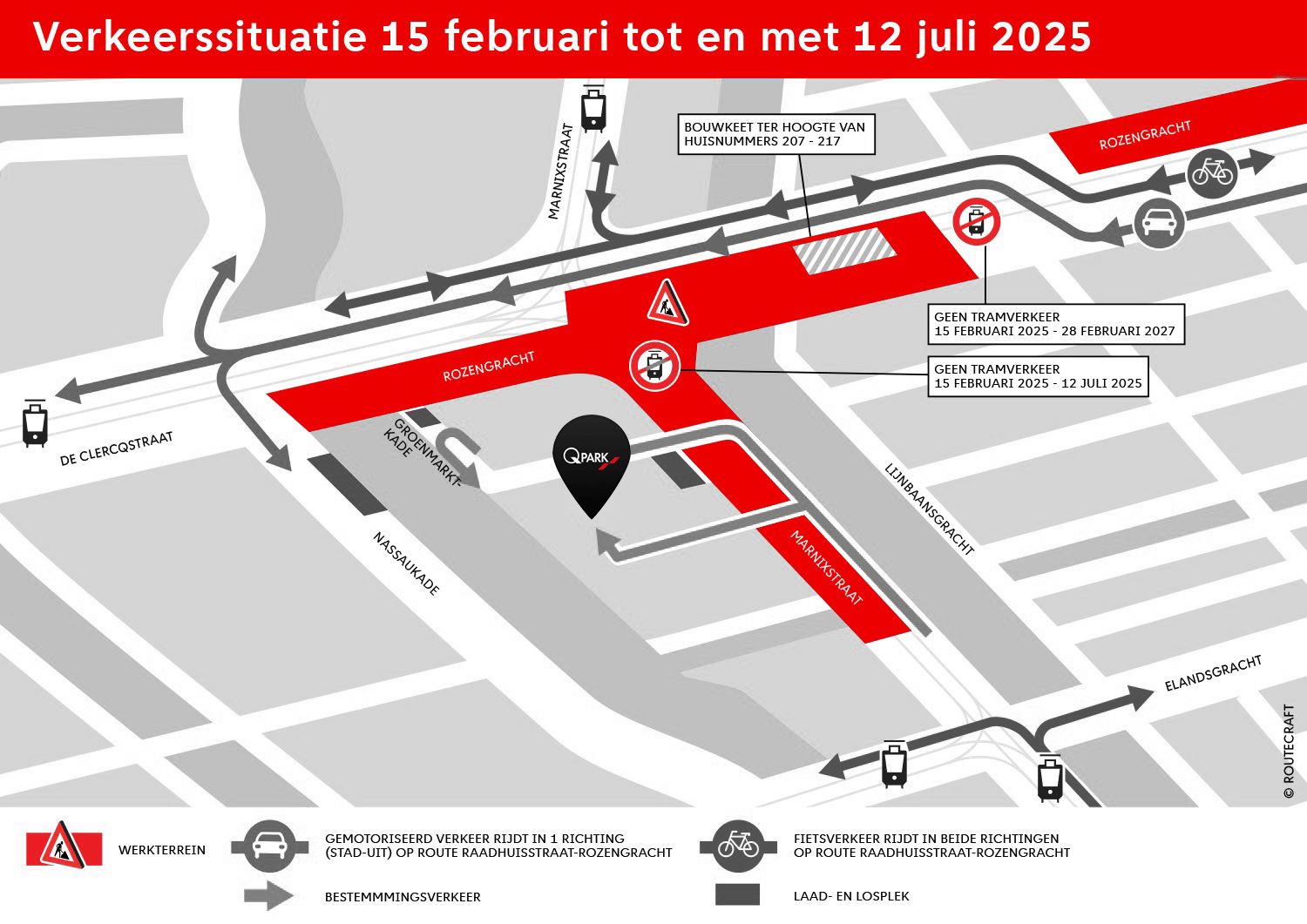 Verkeerssituatie 15 Februari t/m 12 Juli 2025